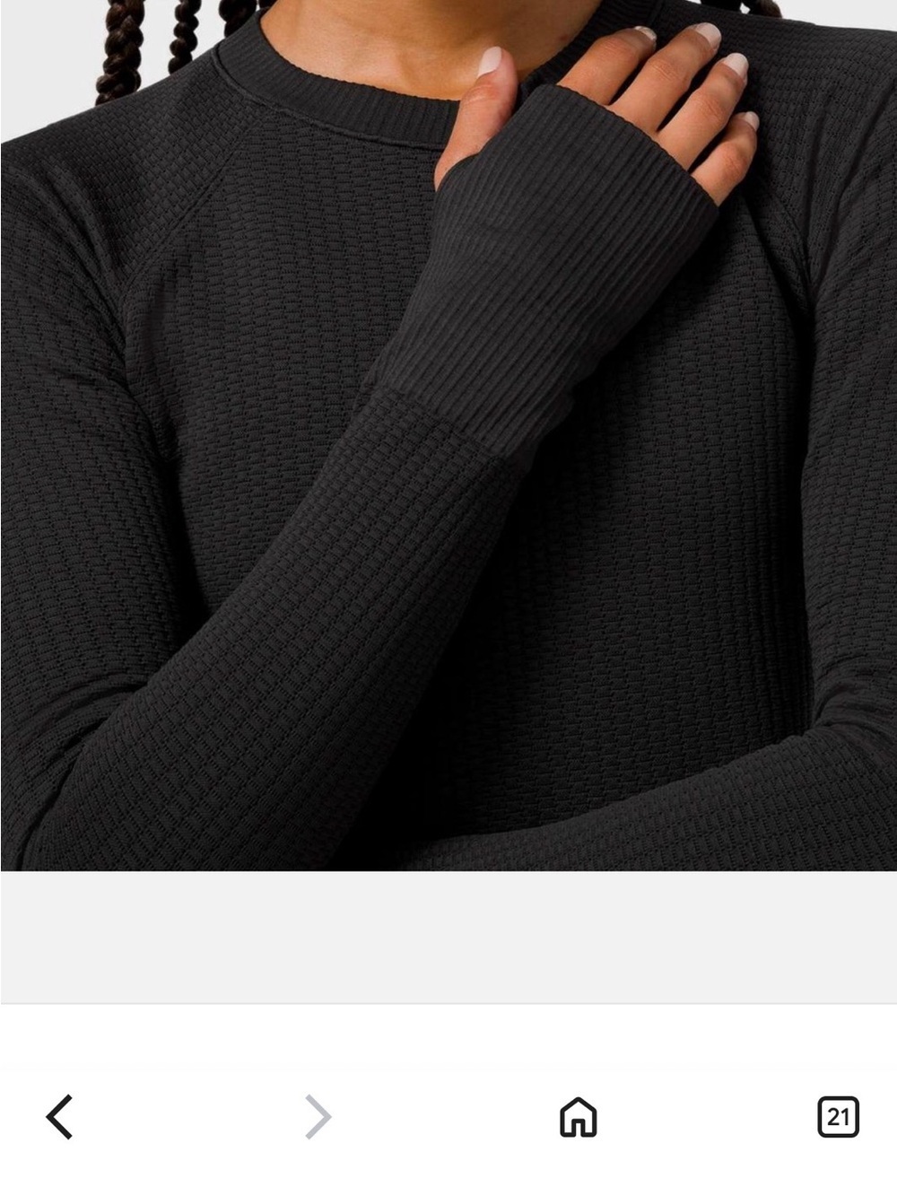Lululemon Rest Less Pullover ~ 4 ~ Bubble Dot Black - Picture 10 of 11